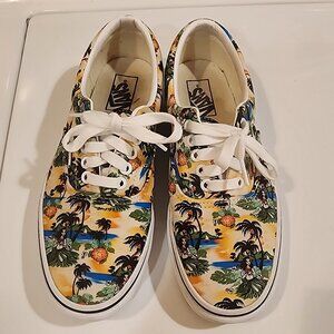 Aloha Vans Classic Sneakers size 9.5W 8M Good conditiob